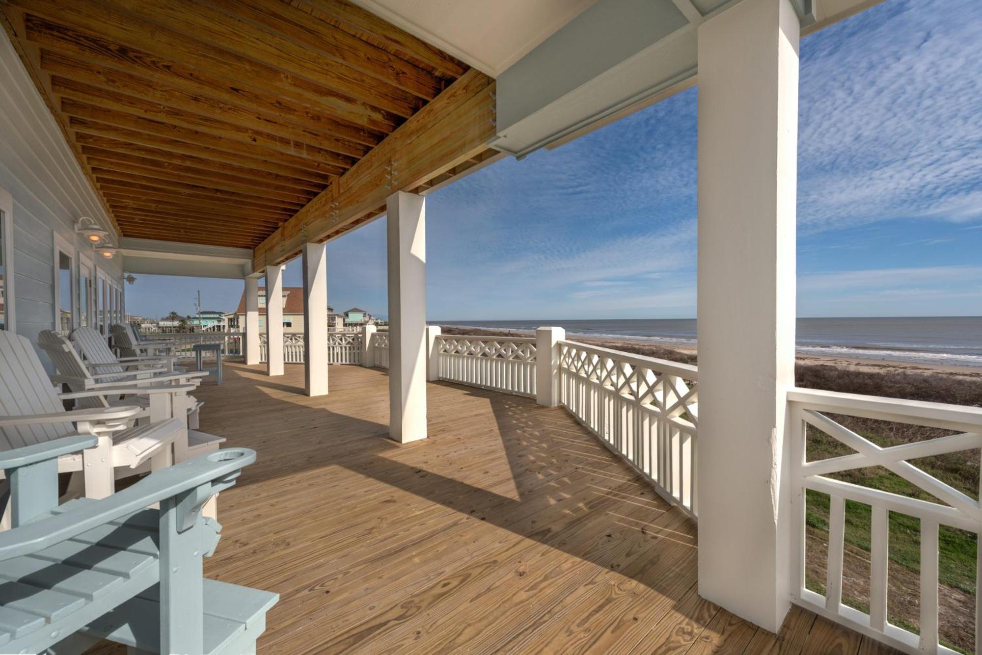 Sea It All Beachfront 4Br! Panoramic Views, Bar & Large Decks Villa Crystal Beach Esterno foto