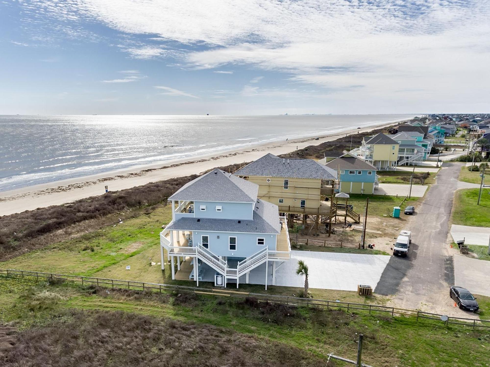 Sea It All Beachfront 4Br! Panoramic Views, Bar & Large Decks Villa Crystal Beach Esterno foto