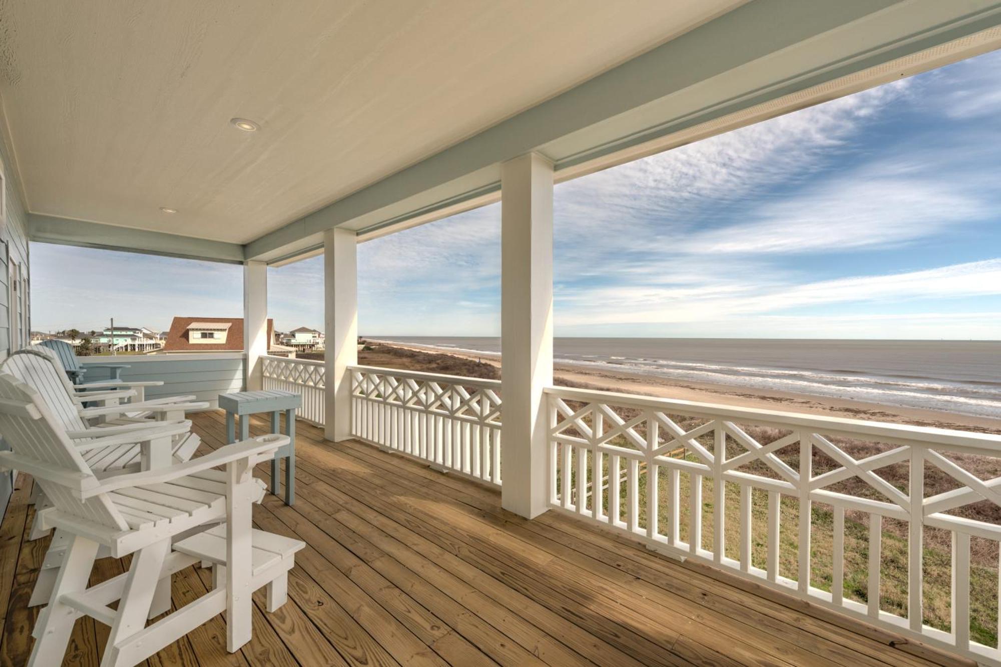 Sea It All Beachfront 4Br! Panoramic Views, Bar & Large Decks Villa Crystal Beach Esterno foto